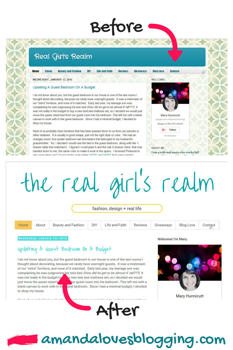 Before + After Real Girl's Realm by ALB Designs