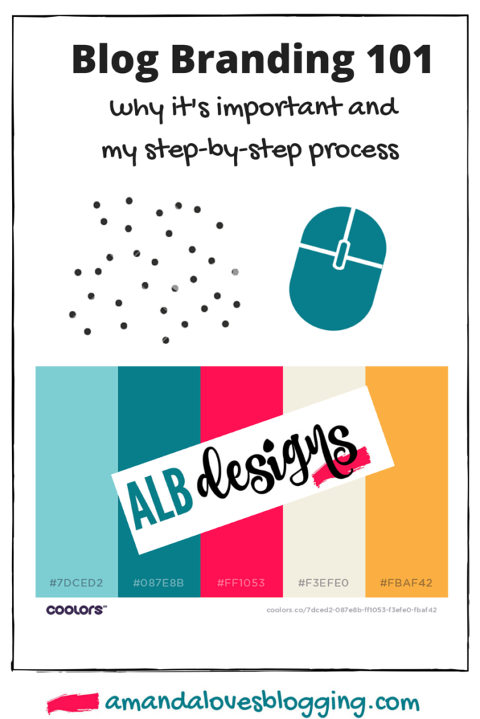 creating blog branding / ALB Designs